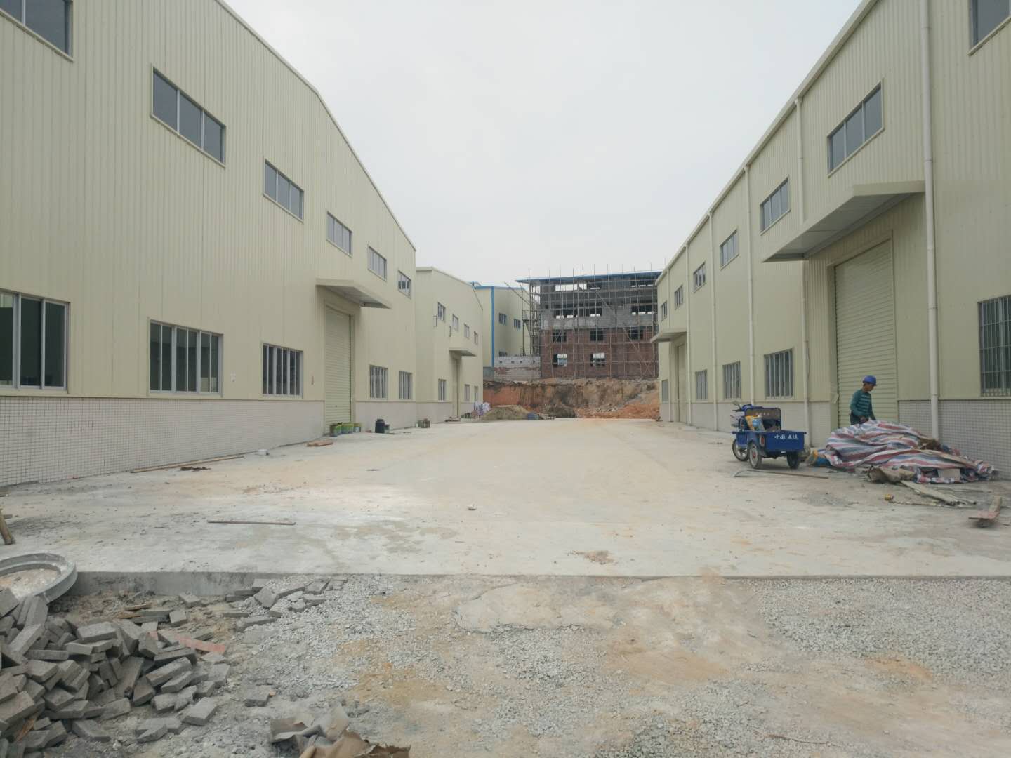 东莞石排新出独院结钢厂房3栋5800平方出租或分租