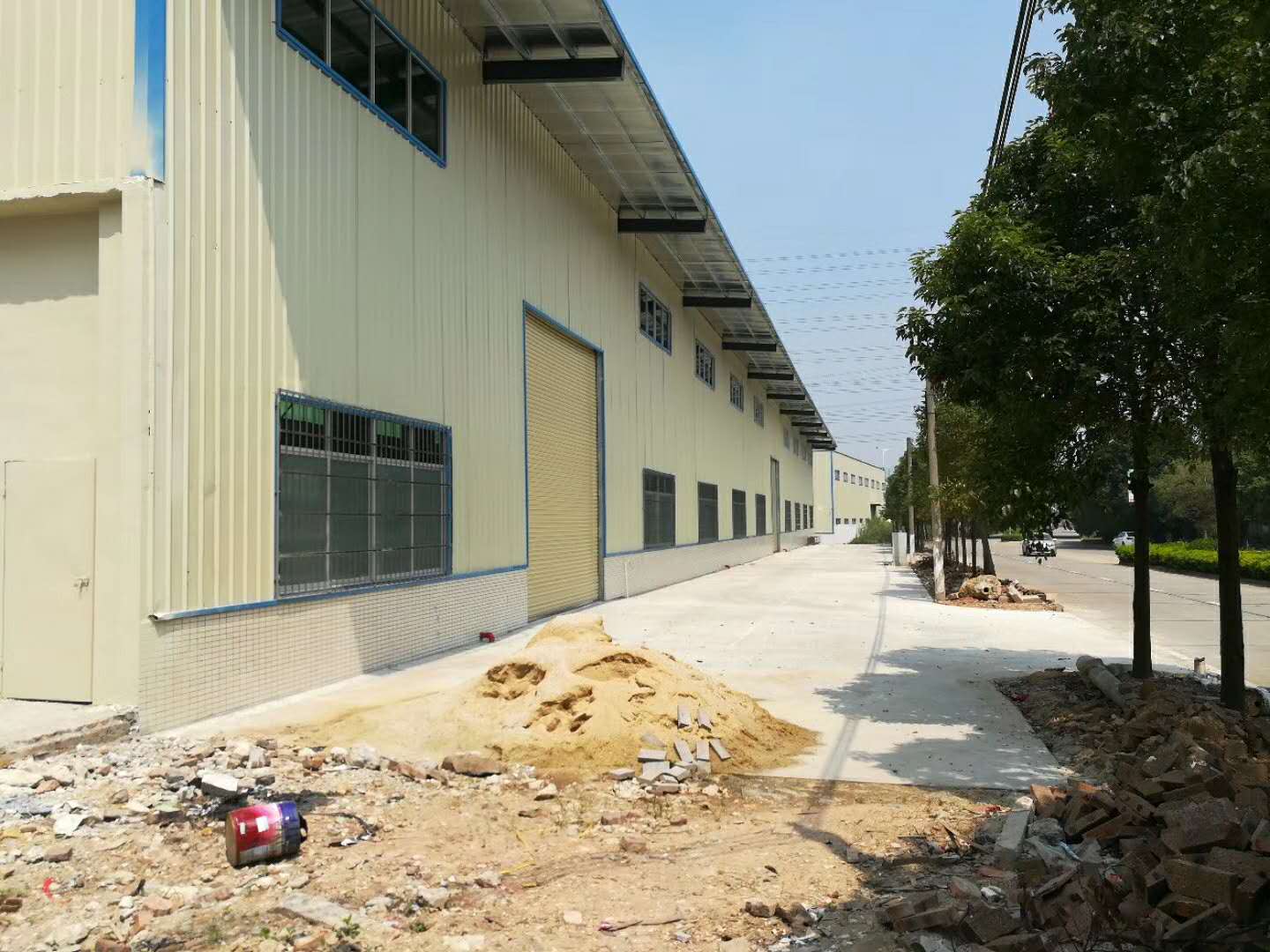 东莞企石新出独院单一层钢结构厂房2500平方厂房出租